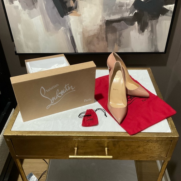 Christian Louboutin Beige Heels - Picture 2 of 9